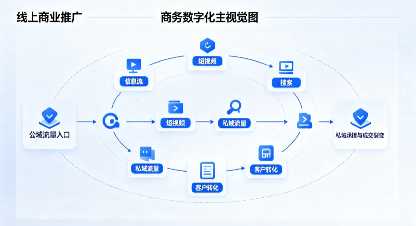 左权县线上商业推广怎么做？全域流量闭环搭建与低成本转化实战指南